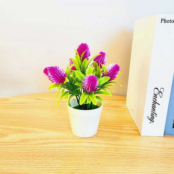 Artificial Potted Flowers Fake False Plants Outdoor Garden Home In Pot Decor New Artificial Potted Flowers Fake False Plants Outdoor Garden Home In Pot Decor New